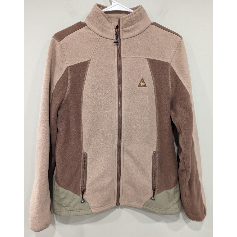 Le Coq Sportif Chaqueta Mujer Revel Tostado Zip Up Fleece Large